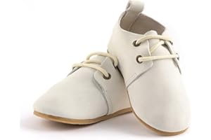 Piper Finn Low Top Oxford Kids Shoes Girls & Boys Dress Shoes Girls' & Boys' Oxfords Toddler Boots with Waxed Leather, Cotton Laces, Cushioned Insoles & Soft/Hard Soles