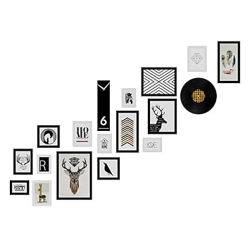 Amazon Com Gy Photo Frame Wall Gallery Kit Wall Mounted Collage