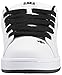DC Men's Court Graffik SE Skate Shoe,White/Charcoal,9 D US