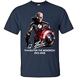 Stan-Lee All Avengers Heroes in One Thanks for The Memories 1922 2018 Unisex T-Shirt