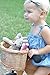Kinderfeets Wicker Bike Basket - Accessory Basket for Tiny Tot, Tiny Tot Plus, Balance Bike, and More