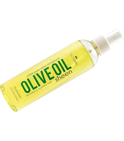 Amazon.com : Black Queen Olive Oil Sheen Spray (Unscented) for
