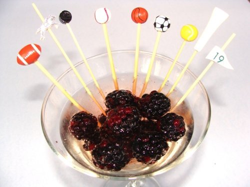 Horse Racing Jockey Appetizer or Sandwich Picks / Swizzle Stick - 4 3/4" - 100ct