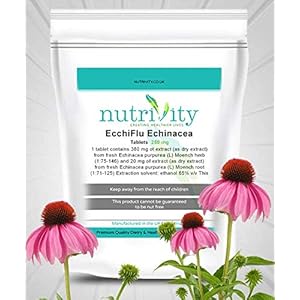 Echiiflu_Echinacea 250mg Tablets Cold Flu Inflammations Supplement by Nutrivity (120)