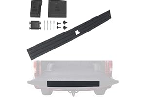 CHEDA Step Tailgate Molding Trim, Compatible with 2015-2019 Ford F-150, Flexible Flex Cap Mad w/Release Button (Will Not Fit Super Duty)