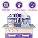 Hape Play Kitchen for Toddlers - Kids Kitchen Playsets for Pretend Play, Wooden Toys Kitchen Playset w/ 13 Toy Kitchen Accessories
