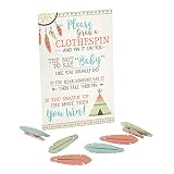 Lillian Rose Boho Baby Shower Clothespin Game