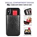 LAMEEKU Wallet Case for Apple iPhone Xs Max, 6.5-Inch, Protective Leather Cases with Credit Card Holder Slot Pocket, Shockproof TPU Bumper Phone Cover Compatible with iPhone Xs Max 6.5