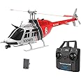 Actualia 1/30 Scale C138 RC Helicopter with 6-axis Gyroscope, 2.4G 6CH Remote Control Aircraft with Altitude Hold and Optical Flow Positioning, One-Key Takeoff/Landing, for Adults Gift