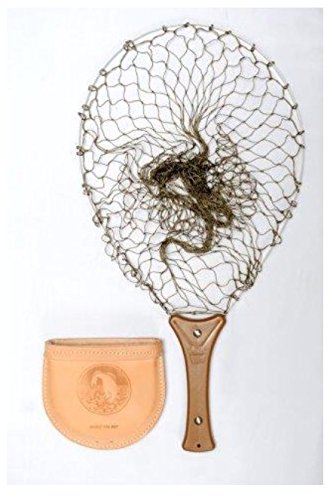 Handy Pak Net - Plastic Handle/Leather Pouch Made in America