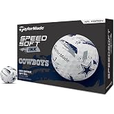 TaylorMade Golf Speed Soft Ink NFL Golf Balls