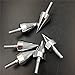 SMT-MOTO Motorcycle Universal Chrome Motorcycle Spike Bolts for Windscreen Fairings License Plate