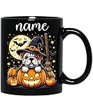 Dog Halloween Mug Pumpkin Dog Mug Halloween 11oz