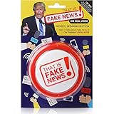 Donald Trump Fake News Button - 11 Fake News Quotes In Real Voice - Talking Gag Gift Desk Item - Republican Accessories Gifts for Men and Women - Funny Political Merchandise Stuff - Batteries Included