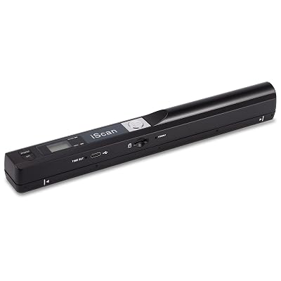 Portable Document Scanner, AOZBZ 900DPI Handheld Image Scanner, Scanning Wand,A4 Colour Photo Mobile Scanner Handy Scan (JPG/PDF Format, High Speed USB 2.0, Included 16G SD Card)