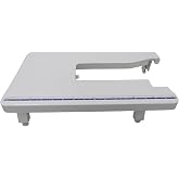 CKPSMS Adjustable Height Extension Table, White, Compatible with Brother Innov-is SE600, SE625, SE630, SE700, SE725, SE750, SL500, LB6950, LB7000, NS80E, NS1750D and More &mdash; Not for ST150HDH