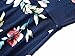 FENSACE Womens Sleeveless Summer Casual Plus Size Dress, Navy Blue, Medium