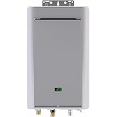 Rinnai RE140eN Non-Condensing Natural Gas Tankless Water Heater | 5.3 GPM, 140k BTU, Outdoor Installation, Endless Hot Water, Energy Efficient, Save Space