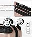 TBWYF Luggage Sets Hard Suitcase Set Suitcases 3 Piece Set with TSA Lock Spinner Hard shell Lightweight (Rose gold)