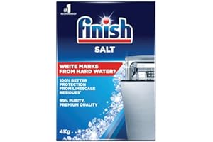 HABP GLOBAL Finish Dishwasher Salt 4kg (8.8 lbs) with HABP Sticker