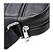 Badiya Men's Fashion Genuine Leather Mini Messenger Cross Body Bag Shoulder Bag (Style 4)
