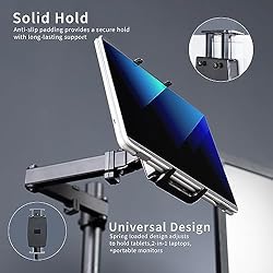 VIVO Universal Tablet Desk Mount, Single Arm