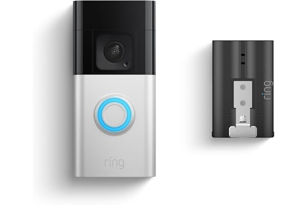 Ring Battery Doorbell Plus with extra Quick Release Battery