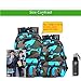 Macbag School Backpack Bookbag Durable Camping Backpack for Boys and Girls (Camouflage Blue.)