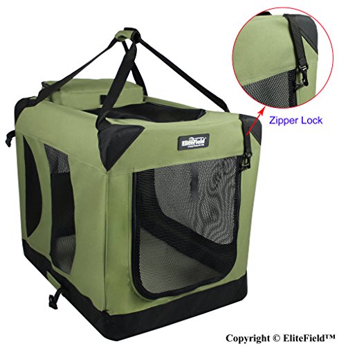 elite soft dog crate