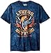 Liquid Blue Men's Lynyrd Skynyrd Big Weels Keep On Turning Tie Dye Short Sleeve T-Shirt, X-Large