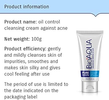 bioaqua cream cleanser