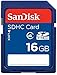 10 Pack SanDisk SD HC 16 GB Class 4 Flash Memory Card SDSDB-016G Retail - with Everything But Stromboli (tm) Microfiber Cleaning Cloth