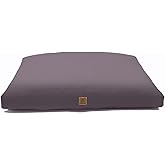 FelizMax Zabuton Meditation Mat (36"×28"×3") Luxurious Meditation Cushion for Kneeling Sitting Large Floor Pillow Zafu/Bench-Washable Cotton Cover 100% Organic Cotton Filling (Dark Grey)