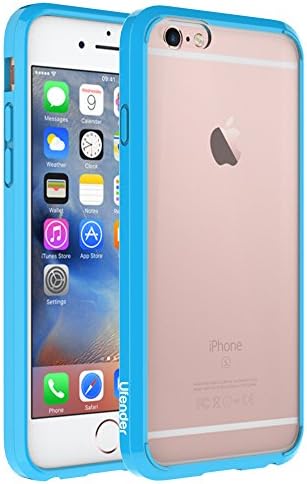 iPhone 6 Clear Case Blue Clear Back Cover Shockproof Shock Absorption Soft TPU Durable Bumper Protective Ultra Slim Stylish Design Scratch Proof Designed For Apple iPhone 6S / 6 (4.7’') CLEAR SKY BLUE