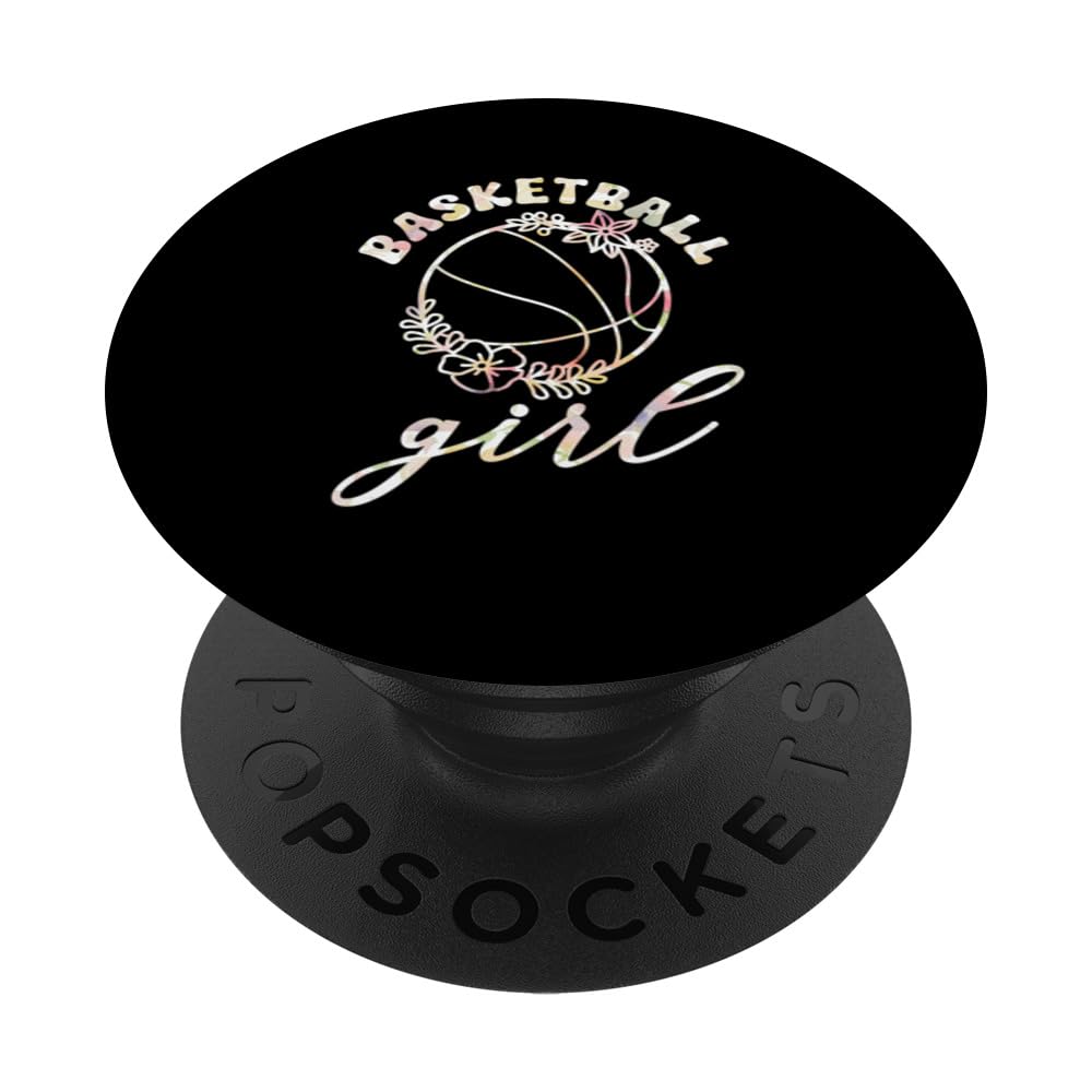 Basketball Girl Funny Bball Player Coach Fan Basket Baller PopSockets Swappable PopGrip