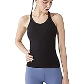 sphinx cat Yoga Racerback Tank Top for Women with Built in Bra,Women's Padded Sports Bra Fitness Workout Running Shirts