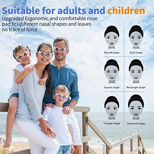 Hion Anti Motion Sickness Smart Glasses, UltraLight Portable Nausea