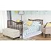 Dream On Me Chelsea 5-In-1 Convertible Crib In Espresso, JPMA Certified