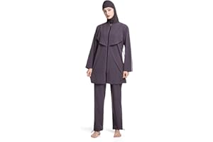 Muslim Swimsuits for Women Modest Burkini Islamic Arabic Swimwear Full Cover Long Sleeve Pants Bathing Suit