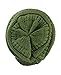 C.C Trendy Warm Chunky Soft Stretch Cable Knit Beanie Skully, Olive