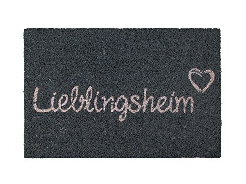 Out of the Blue Doormat, Grey, 61 x 40 x 2 cm