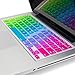 Kuzy - Newest Rainbow Keyboard Cover Silicone Skin for MacBook Pro 13