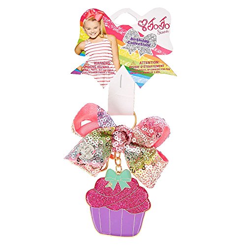 Claire s girl s jojo siwa rainbow sequin bow & cupc…