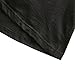 Zecmos Mens V Neck T-Shirt Slim-fit Man Tee Top Black XL
