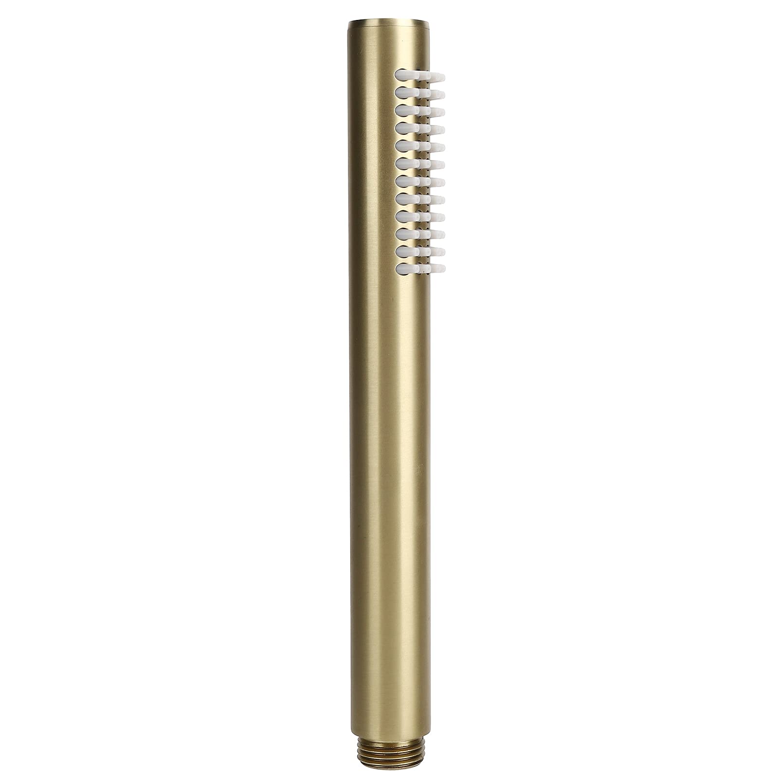 Handheld Shower Head, Gold 8.6in High Pressure Handheld Shower Head G1/2 Copper Handheld Shower Head High Pressure Shower Sprayer for Bathroom Home
