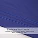 TASTELIFE 105 GSM Deep Pocket Bed Sheet Set Brushed Hypoallergenic Microfiber 1800 Bedding Sheets(Royal Blue,Queen)