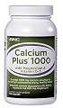 GNC Calcium Plus 1000 with Magnesium & Vitamin D, 180 Caplets