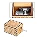 Dream Loom Wooden Music Box,Hand Crank Classical Carved Wooden Game of Thrones Musical Box,Gift for Kids,Family and Friends