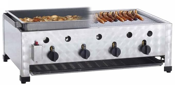 Neumärker 00 - 50483 - Gas de nevera mesa bräter - 4 grabadora ...