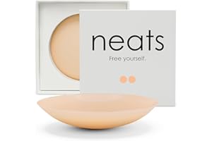 NEATS Nipple Covers for Women, Reusable & Hypoallergenic Silicone Pasties